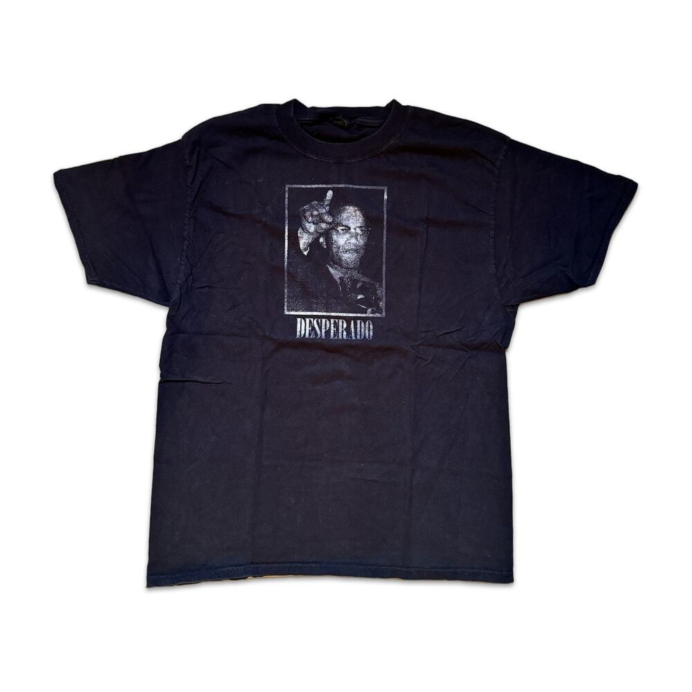 Handmade Black Malcolm X Graphic Tee (Size L Hanes Beefy Tee)